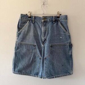 Vintage Carthartt Double Knee Shorts Jorts Rare 33 Waist